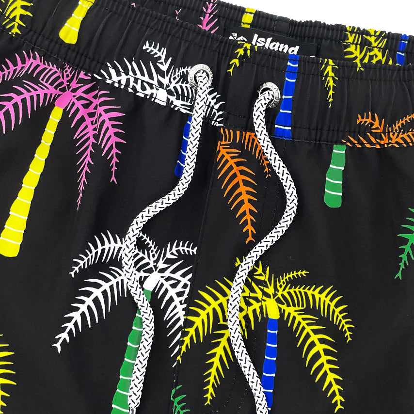 6“ Stretch Printed Volley Shorts-MELVILLE