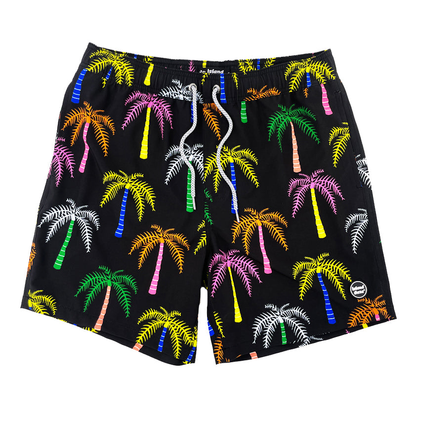 6“ Stretch Printed Volley Shorts-MELVILLE